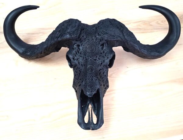 Becky Kraft Buffalo Skull
