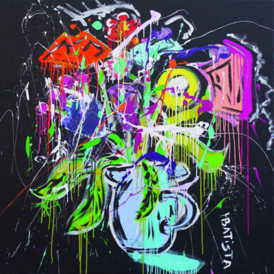 Helder Batista Series Black Blue Pot