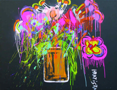 Helder Batista Series Black Yellow Pot