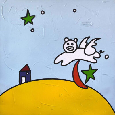 Richard Scott The Pig Jumped Over the Powder Blue Moon NW