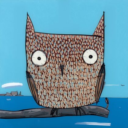 David Kuijers - Bronze Owl
