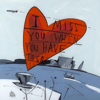 David Kuijers Print - I Miss You