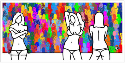 Richard Scott - Girls Everywhere 122x61cm