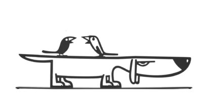 David Kuijers Back Chat Black