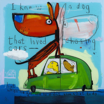 David Kuijers - Car Chasing Dog