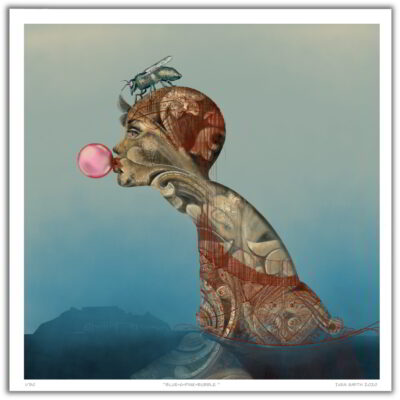 Ivan Smith BLUE a PINK BUBBLE