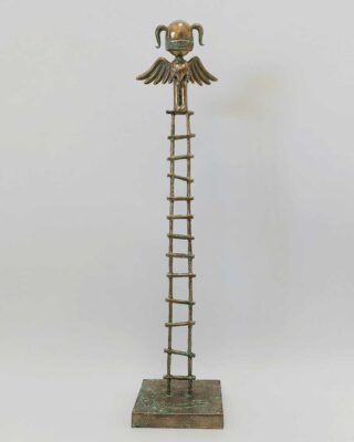 Samuel Allerton Angel Girl with Heart on Ladder