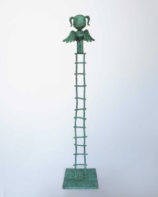 Samuel Allerton 11382 Angel Girl With Heart on Ladder 1