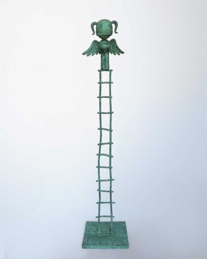 Samuel Allerton 11382 Angel Girl With Heart on Ladder 1