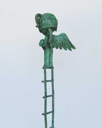 Samuel Allerton 11382 Angel Girl With Heart on Ladder 3