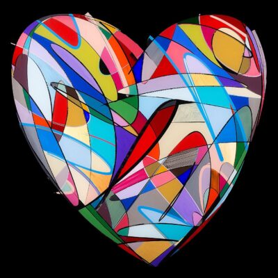 David Kuijers Print - H10 - Black Heart