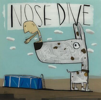 David Kuijers Print - Nose Dive