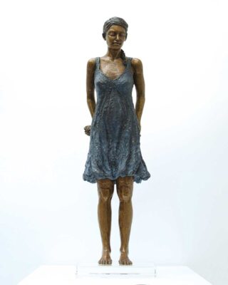 Marieke Prinsloo-Rowe - Girl with Protea