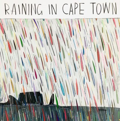 David Kuijers Prints - RICT Raining in Cape Town