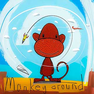 David Kuijers Prints - MA2 Monkey Around