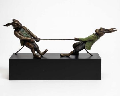 Carol Cauldwell Mini Rabbit Tug of W