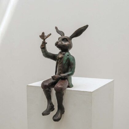 Carol Cauldwell Rabbit Butterfly