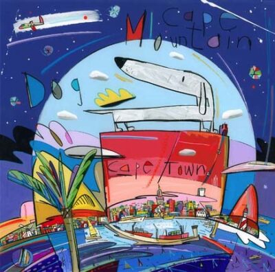 David Kuijers Prints - Cape Mountain Dog 3