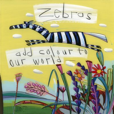 David Kuijers Prints - Zebras Add Colour to our World