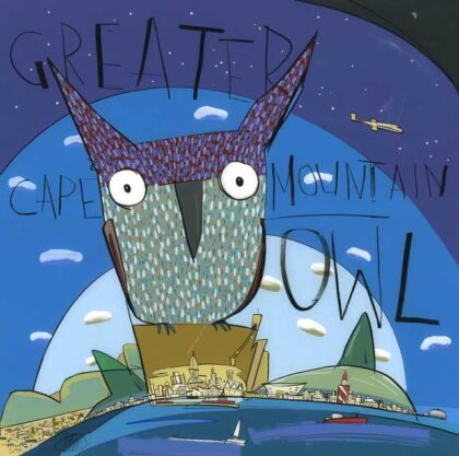 David Kuijers Prints - Greater Cape Mountain Owl