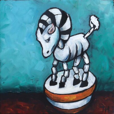 Theresa Hargitai Zebra