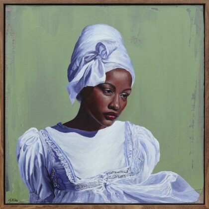 Joanne Milne - Khensani in Sunlight Framed
